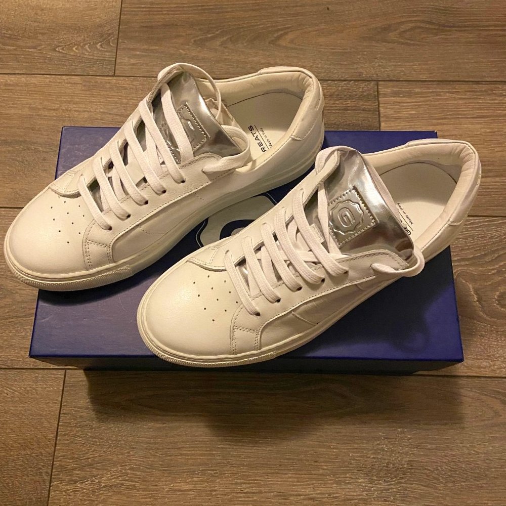 Greats The Royale Women's White Leather Sneakers Shoes 6